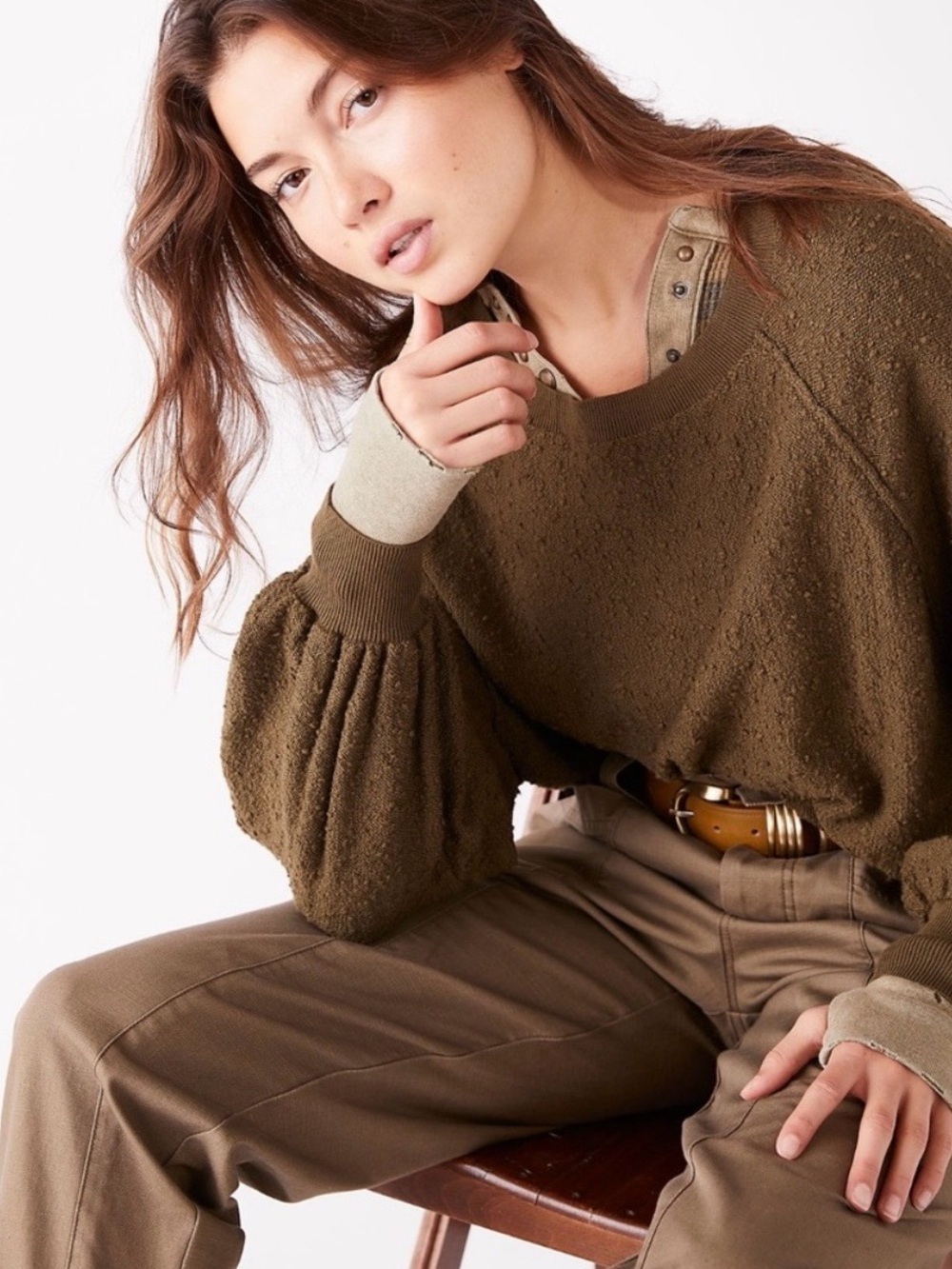 Free People Found My Friend Pullover Sweater